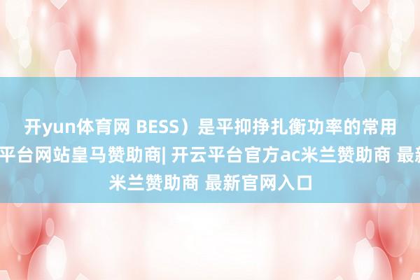 开yun体育网 BESS）是平抑挣扎衡功率的常用技能-开云平台网站皇马赞助商| 开云平台官方ac米兰赞助商 最新官网入口
